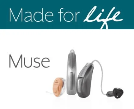 Starkey Muse from Hearing First brings a new generation of power and precision to hearing aid wearers, making conversation clearer in noisy environments, and music more natural.