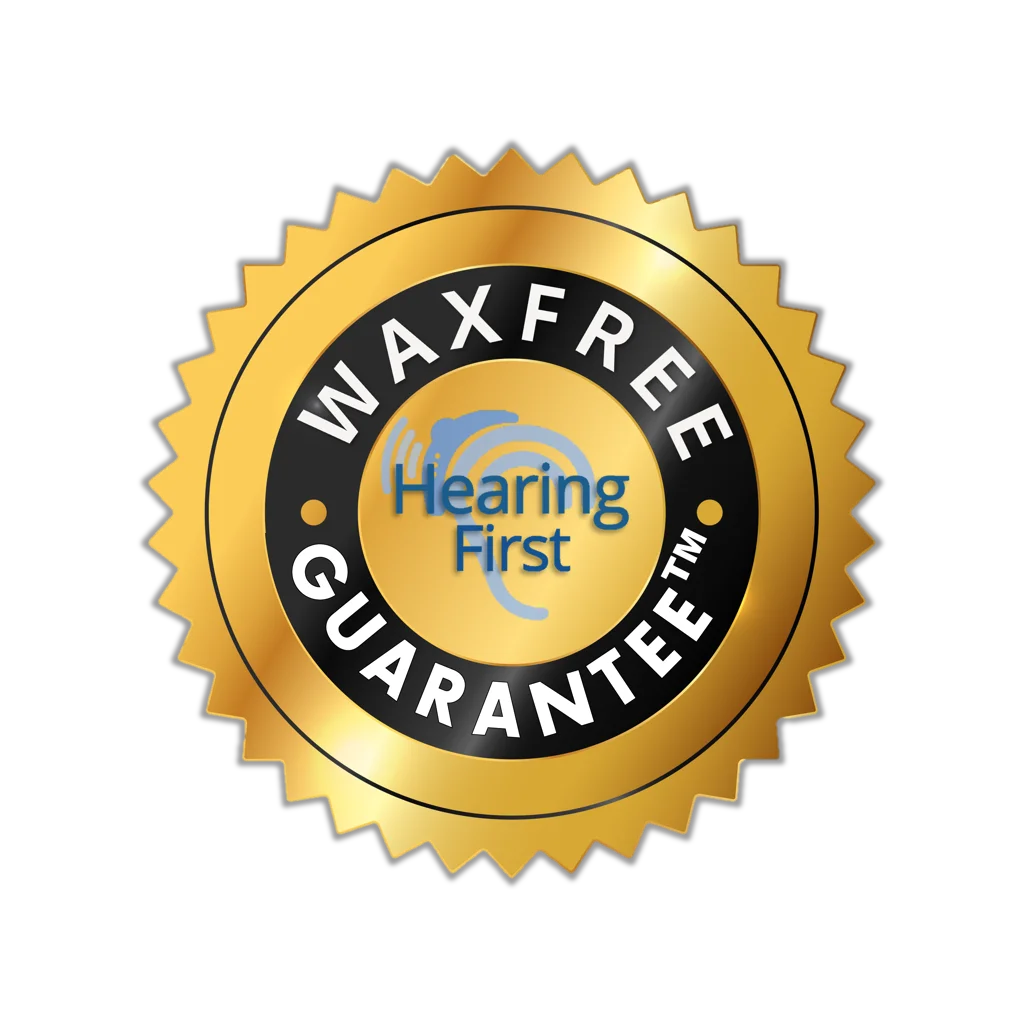 the unique hearing first waxfree guaranteetm